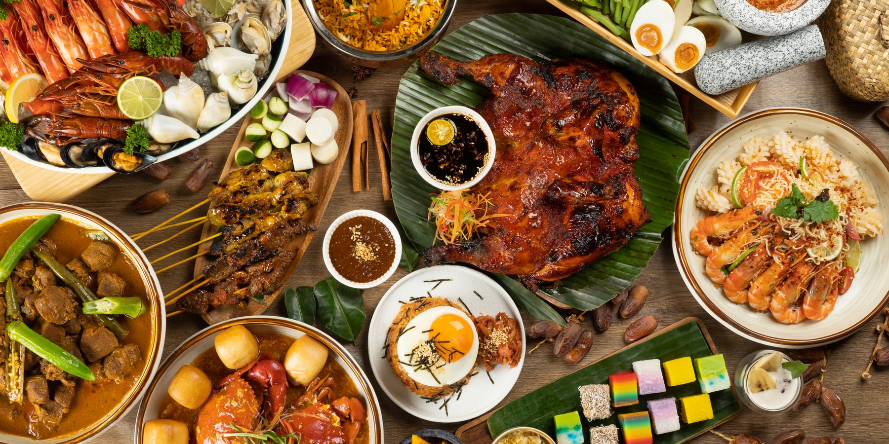 F&B feast spread photography by Ken Saw