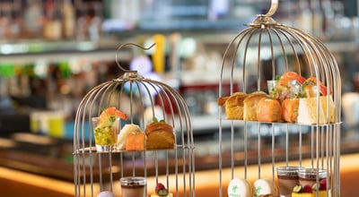 High tea service